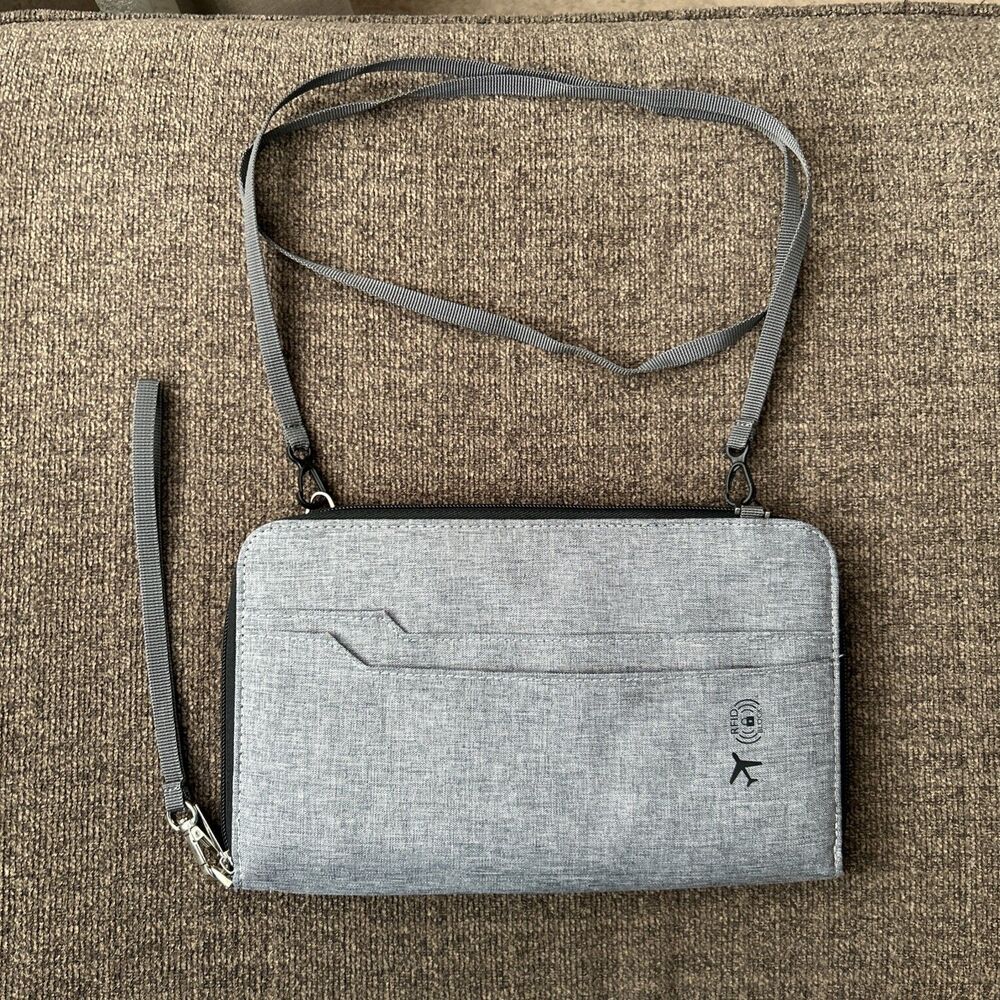 Family Travel Passport and Document Case Holder With RFID Blocking